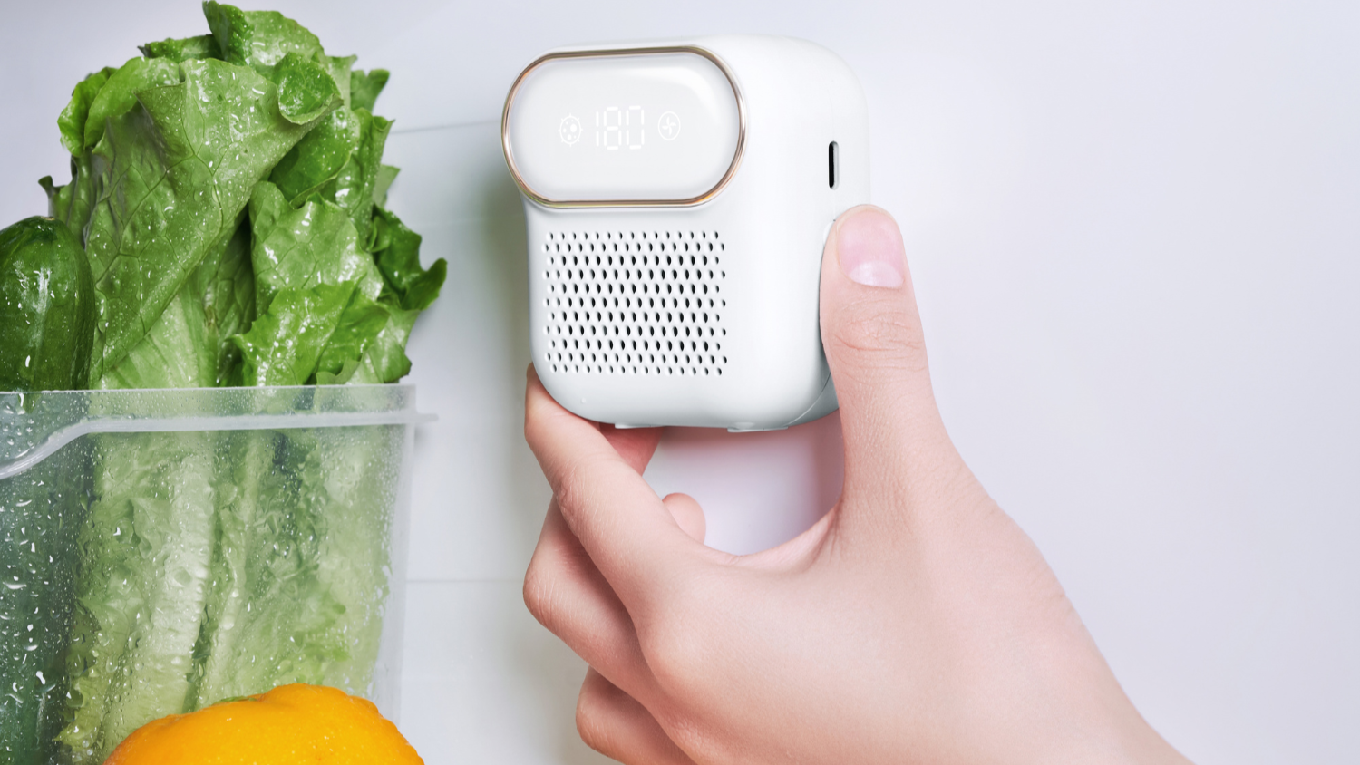 compact fridge air purifier